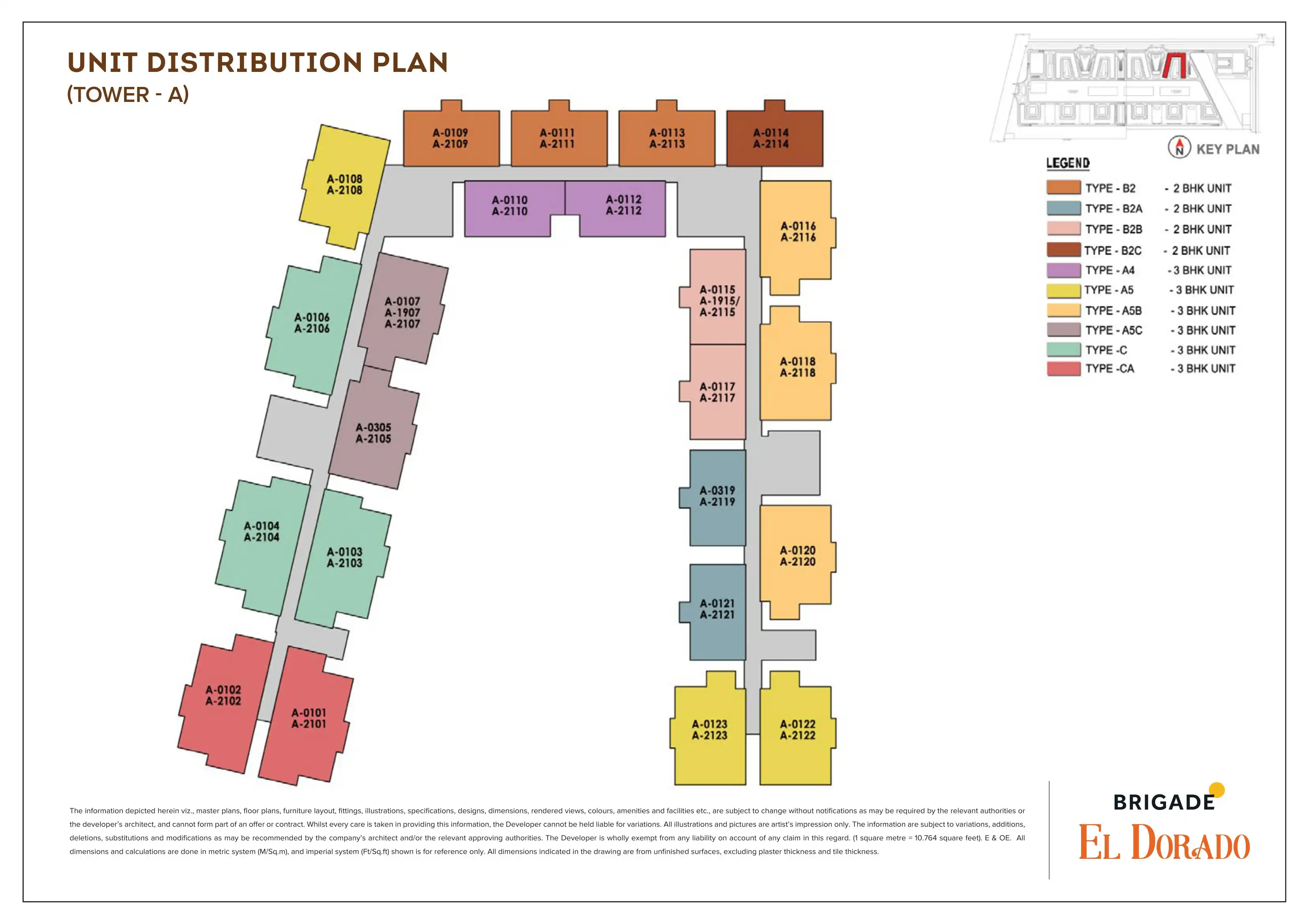 Brigade El Dorado - Aurum Floor plan 3